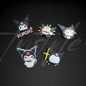 4/$20 ⭐️ONLY SET⭐️ Kuromi Shoe Charms